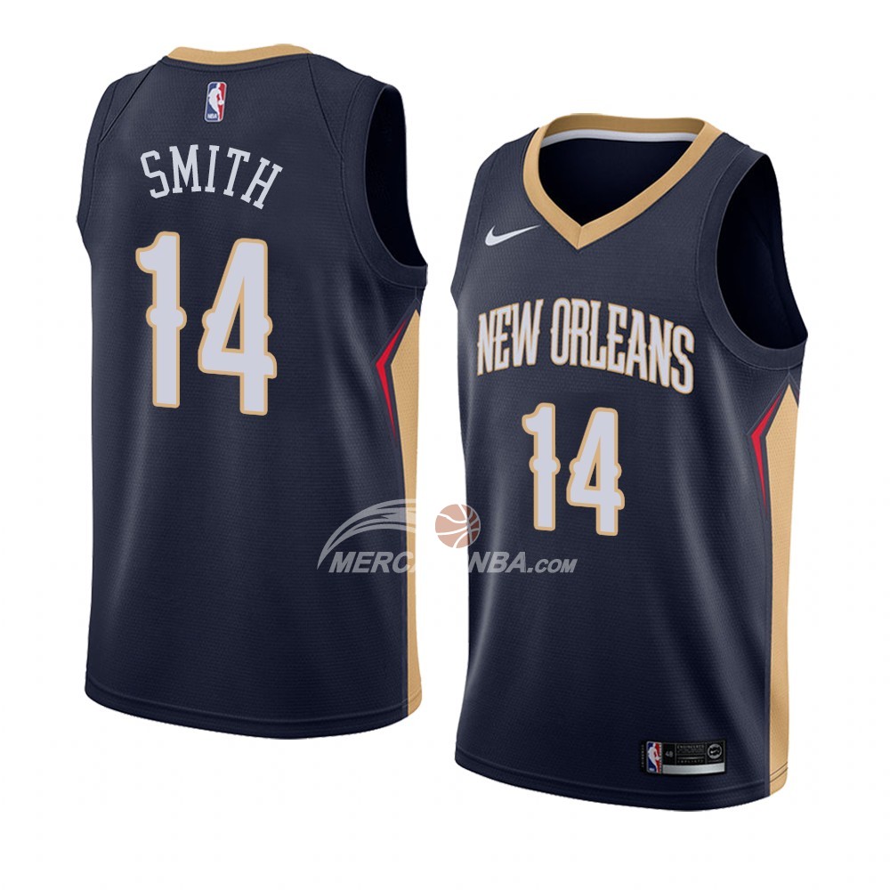 Maglia New Orleans Pelicans Jason Smith Icon 2018 Blu